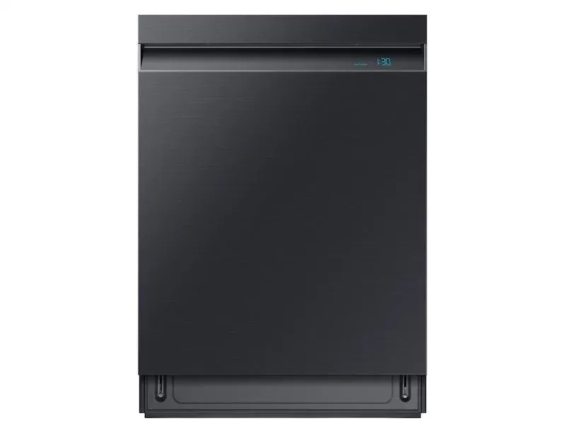 Samsung Smart Linear Wash 39dBA Dishwasher in Black Stainless Steel